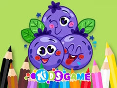 Ойын Coloring Book: Blue Berry