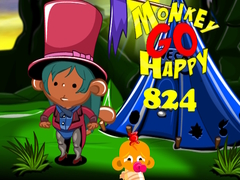 Ойын Monkey Go Happy Stage 824