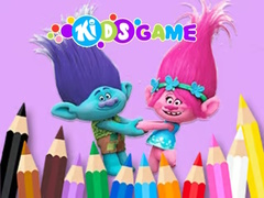 Ойын Coloring Book: Cute Troll