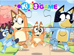 Ойын Jigsaw Puzzle: Bluey Family Fun
