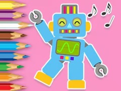 Ойын Coloring Book: Robot Dancing