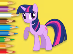 Ойын Coloring Book: Little Pony