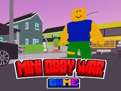 Ойын Mini Obby War Game