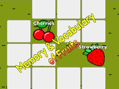 Ойын Memory & Vocabulary of Fruits