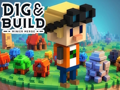 Ойын Dig & Build Miner Merge