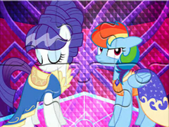 Ойын Jigsaw Puzzle: Little Pony Stage