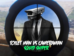 Ойын Toilet Man vs Cameraman Squid Sniper