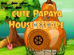 Ойын Cute Papaya House Escape