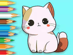 Ойын Coloring Book: Cute Kitten