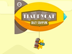 Ойын FlappyCat Crazy Steampunk