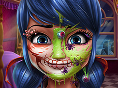 Ойын Dotted Girl Halloween Makeup