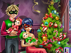 Ойын Dotted Girl Family Christmas