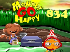 Ойын Monkey Go Happy Stage 834