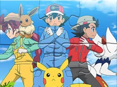 Ойын Jigsaw Puzzle: Pokemon Clan