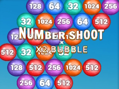 Ойын Number Shoot x 2 bubble