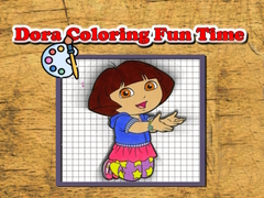 Ойын Dora Coloring Fun Time
