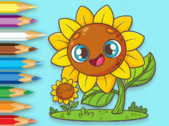 Ойын Coloring Book: Sunflowers