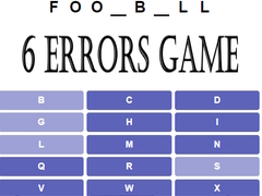 Ойын 6 Errors Game
