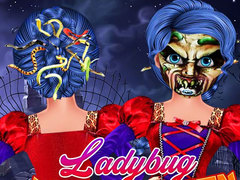 Ойын Ladybug Halloween Hairstyles
