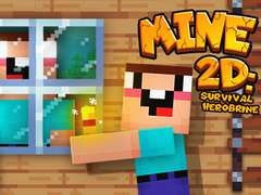 Ойын Mine 2D Survival Herobrine