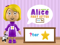 Ойын World of Alice First Letter