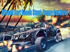 Ойын Offroad Kart Beach Stunt: Buggy Car Drive