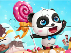 Ойын Jigsaw Puzzle: Panda Candy World
