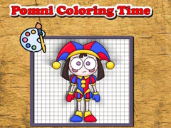Ойын Pomni Coloring Time