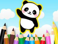 Ойын Coloring Book: Cute Panda