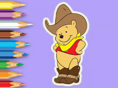 Ойын Coloring Book: Cowboy Winnie