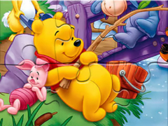 Ойын Jigsaw Puzzle: Winnie Fishing