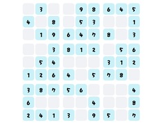 Ойын Simple Sudoku
