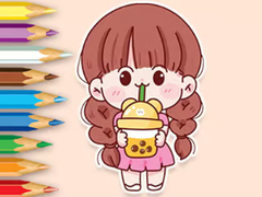 Ойын Coloring Book: Lovely Girl