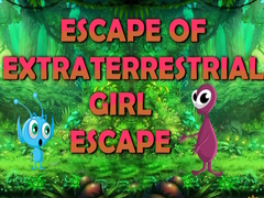 Ойын Escape Of Extraterrestrial Girl Escape