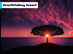 Ойын Breathtaking Sunset 