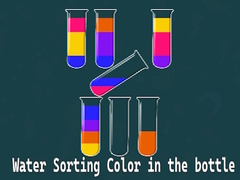 Ойын Water Sorting Color in the bottle