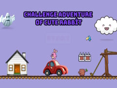 Ойын Challenge adventure of cute rabbit
