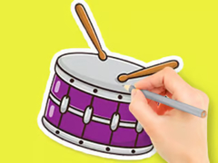 Ойын Coloring Book: Star Drum