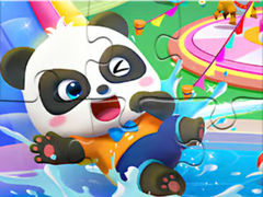 Ойын Jigsaw Puzzle: Baby Panda Water Park