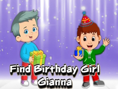 Ойын Find Birthday Girl Gianna