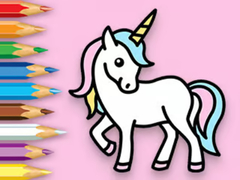 Ойын Coloring Book: Happy Unicorn