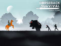 Ойын Horseback Survival Zombies Escape
