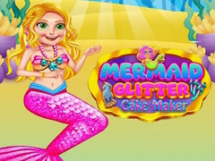 Ойын Mermaid Glitter Cake Maker 