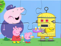 Ойын Jigsaw Puzzle: Peppa Robot