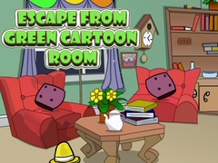Ойын Escape from Green Cartoon Room