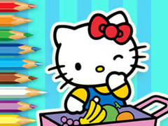 Ойын Coloring Book: Hello Kitty Market