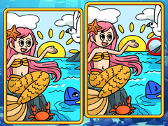 Ойын Mermaids Spot The Differences