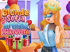Ойын Blonde Sofia Birthday Makeover