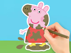 Ойын Coloring Book: Peppa In The Mud