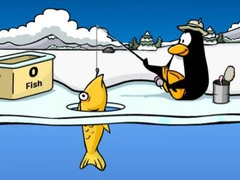 Ойын Club Penguin: Ice Fishing